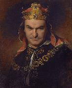 Friedrich von Amerling Bogumil Dawison as Richard III USA oil painting artist